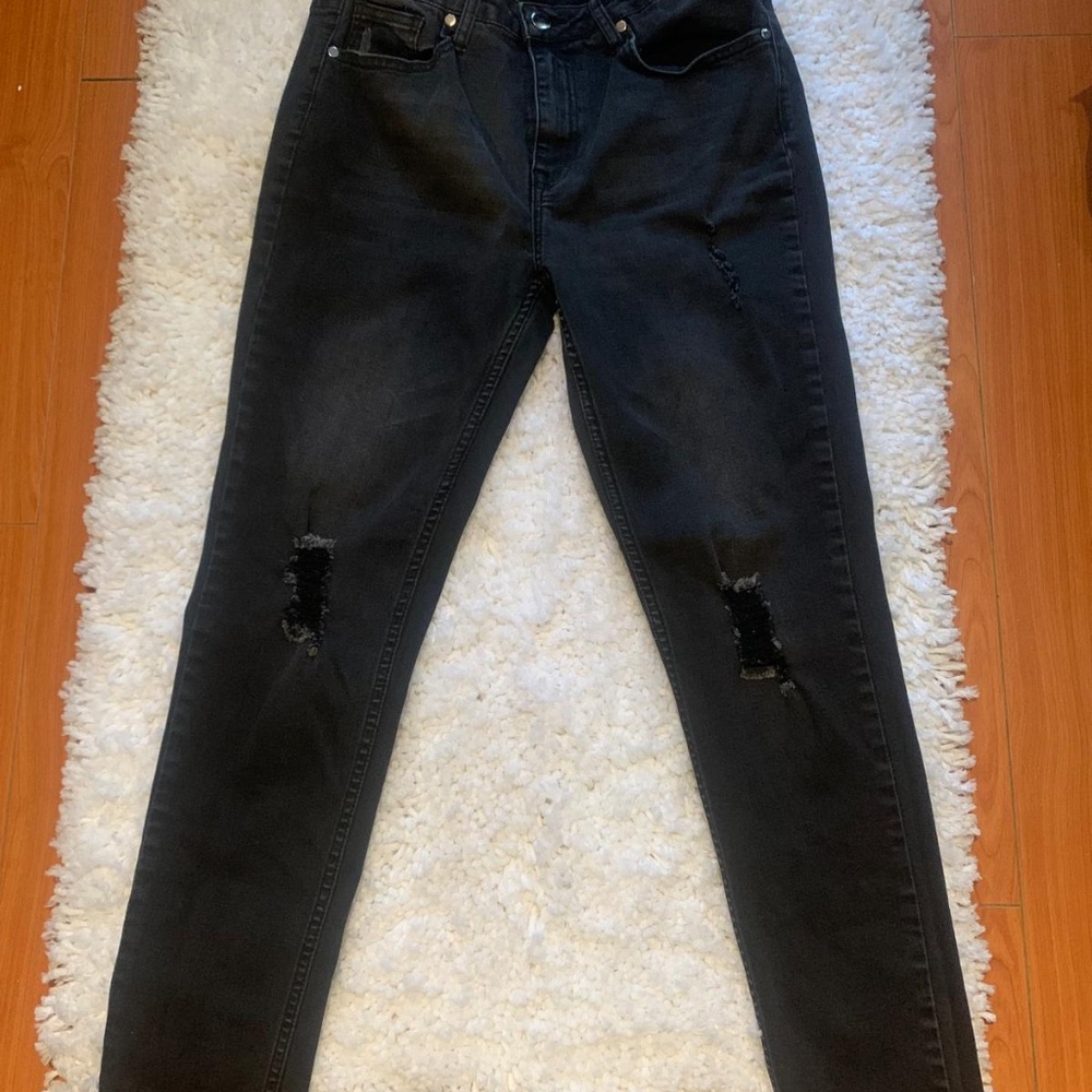 Fashion Nova Gray Jeans